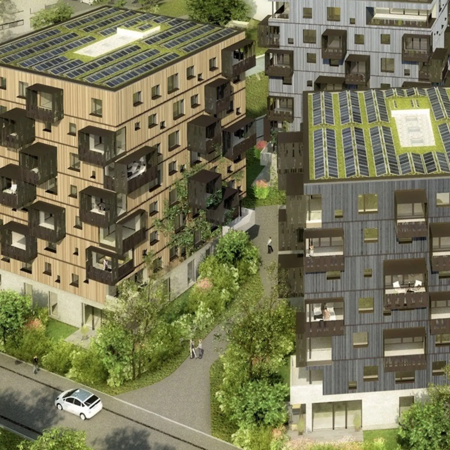 PV-Mieterstrom inklusive Stromspeicher in Wangen