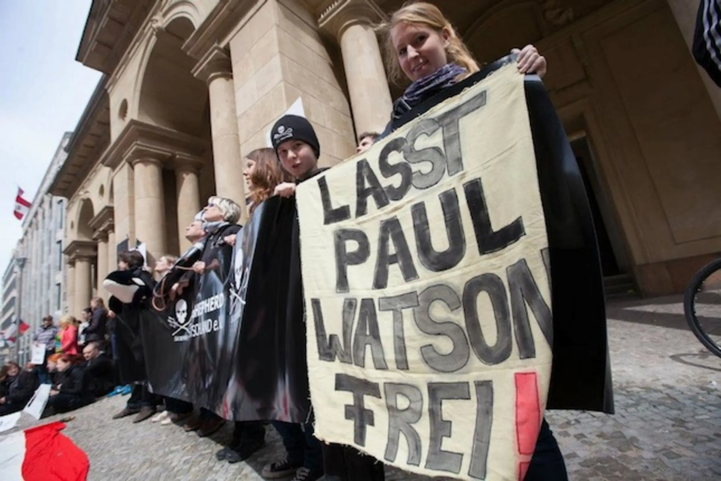 Sea Shepherd in Aktion.