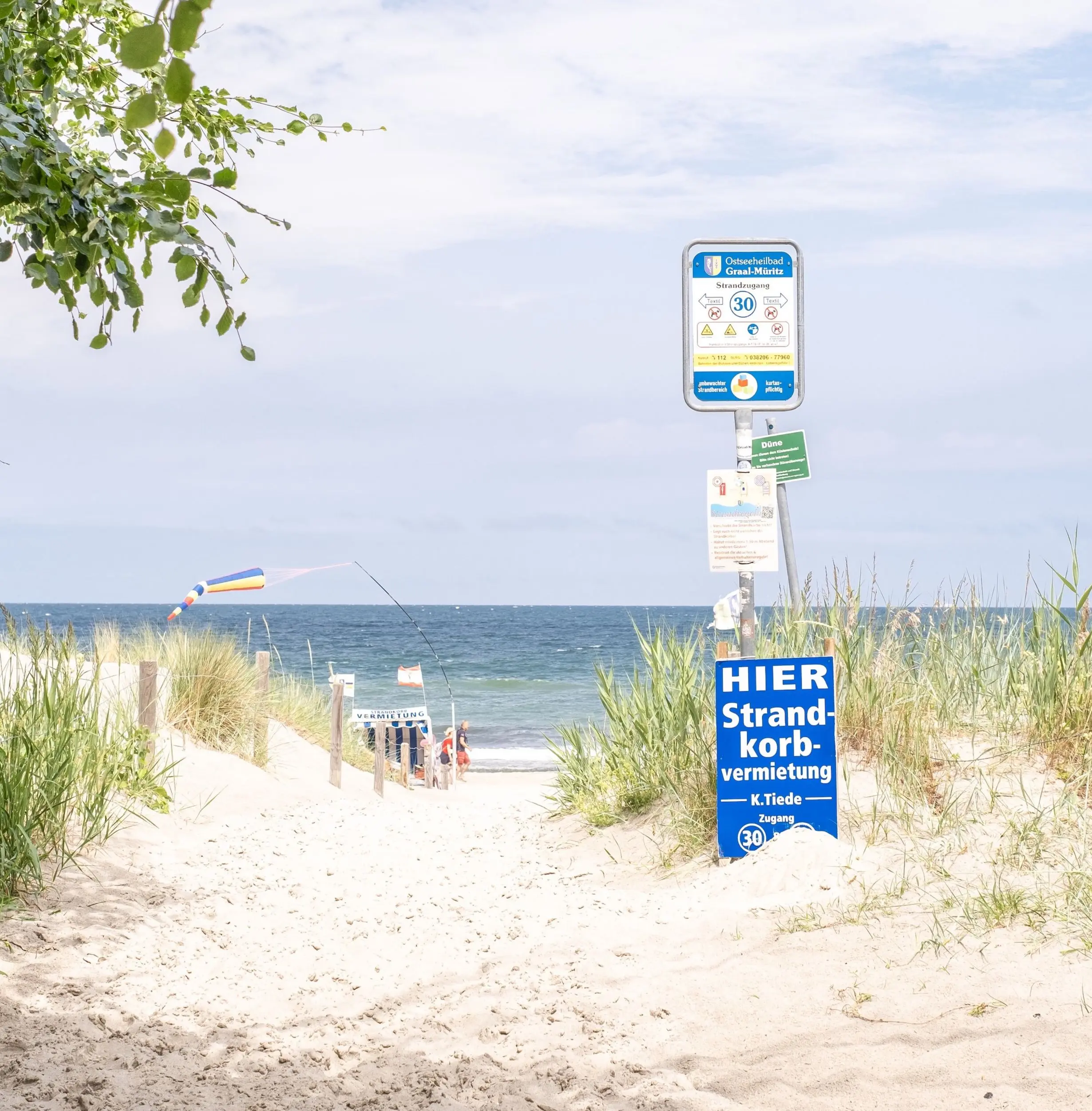 Strand an der Ostsee in Graal-Müritz