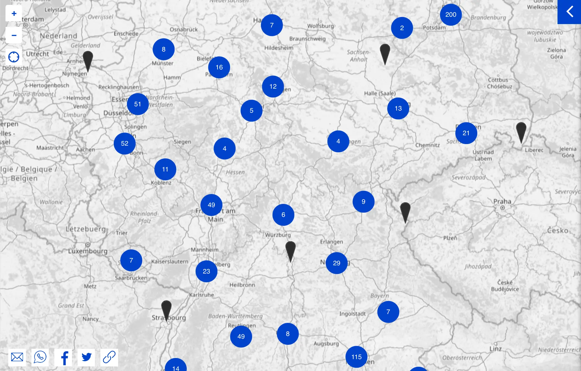 Social Business Landkarte
