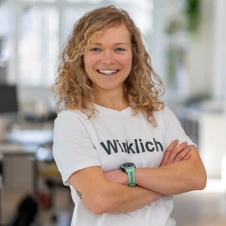 Polastern-Mitarbeiterin Anastasiia