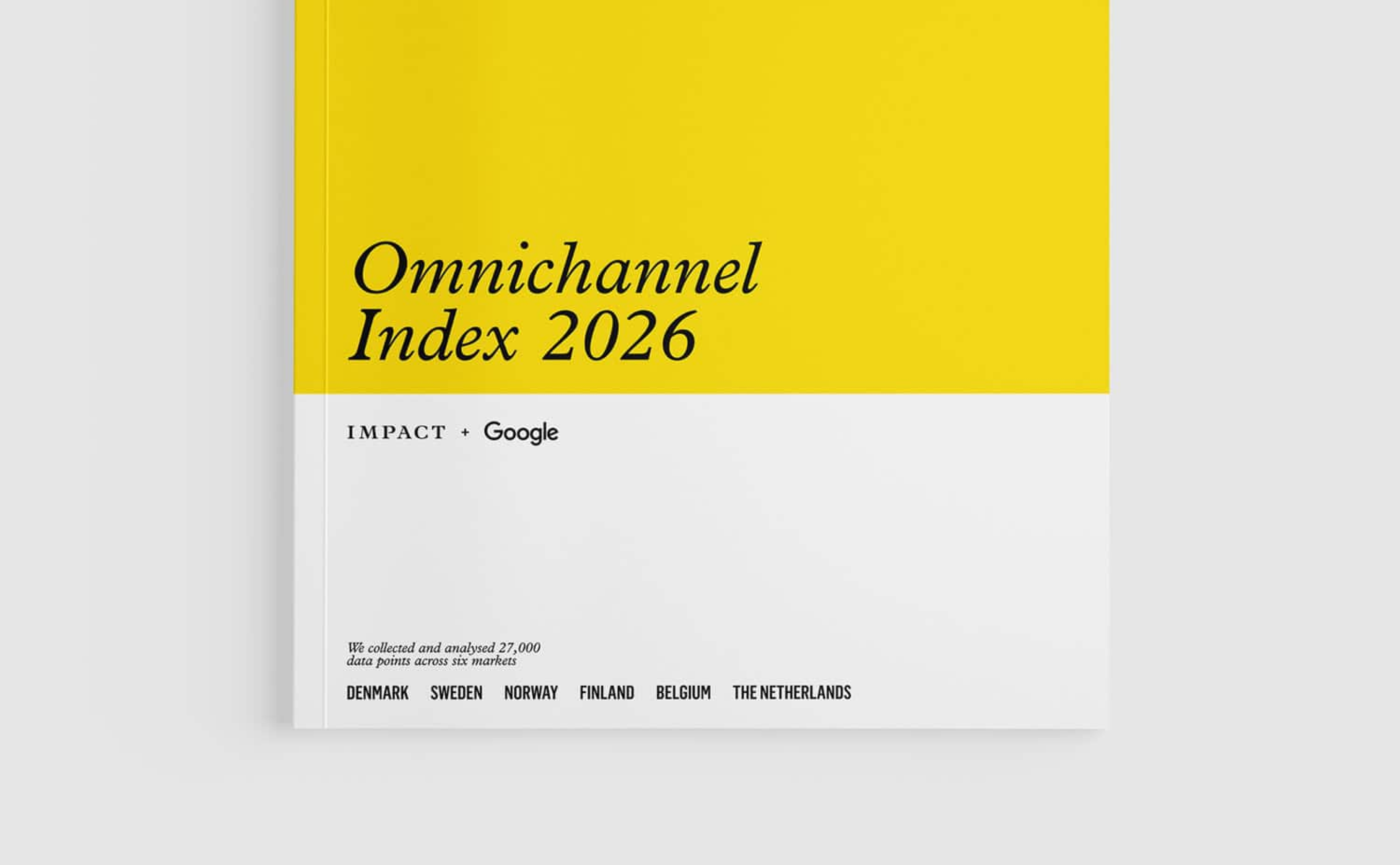 Omnichannel Index 2026 | European Retail Benchmark Report