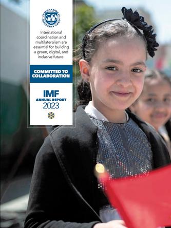 Cover of the English version of the IMF Annual Report 2023