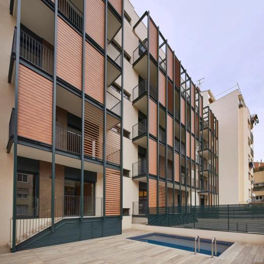 Fachada interior Enamorats 40-44