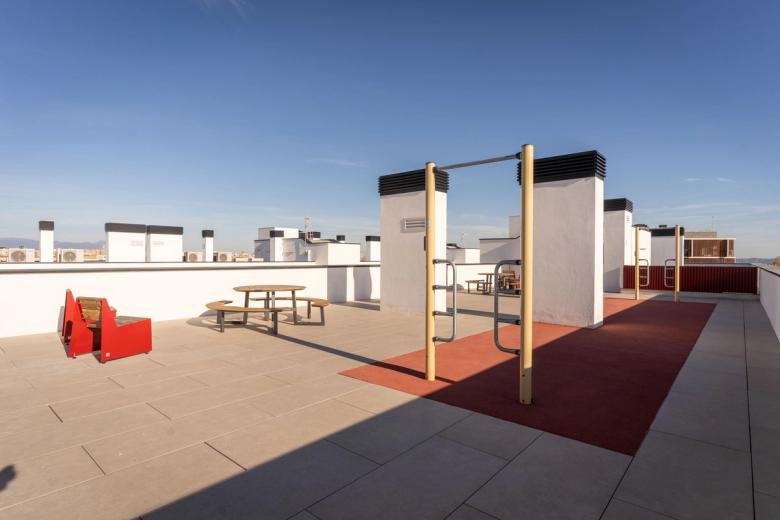 Nou Camp de l'Envelat Cobert Bloc