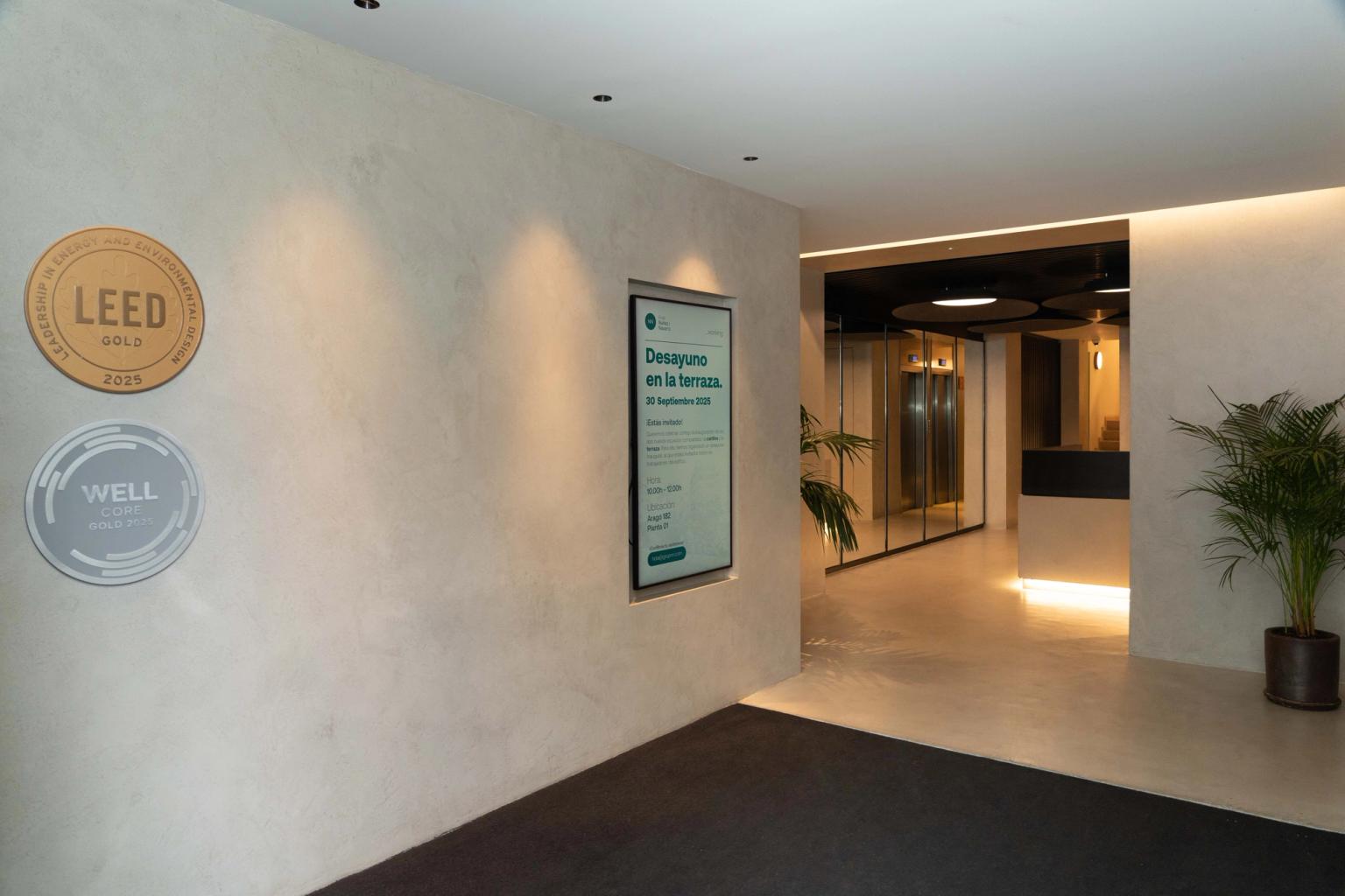 Vestíbulo Aragó 182