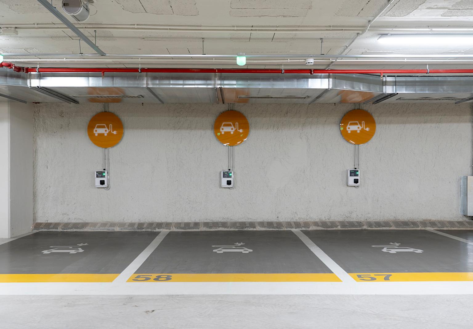 NN Parkings recharge électrique de voitures
