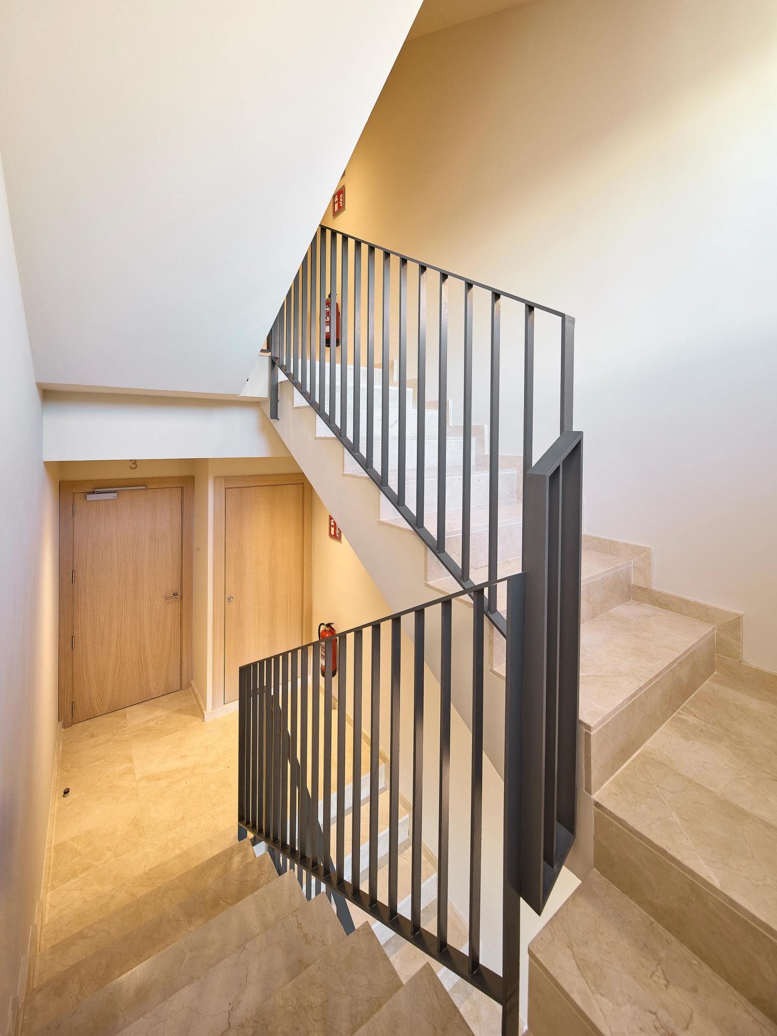 escalera edificio