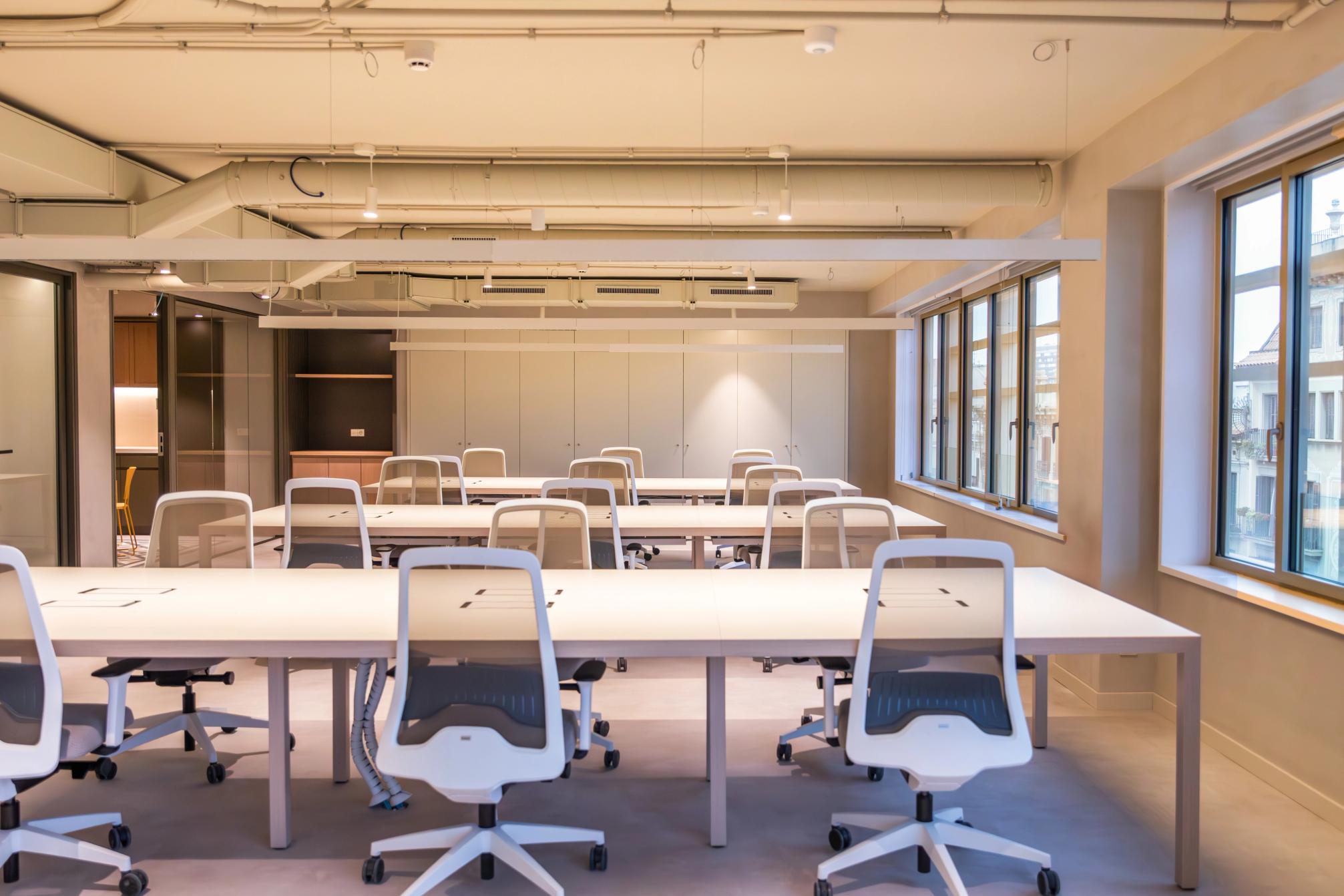 Offices in downtown Barcelona