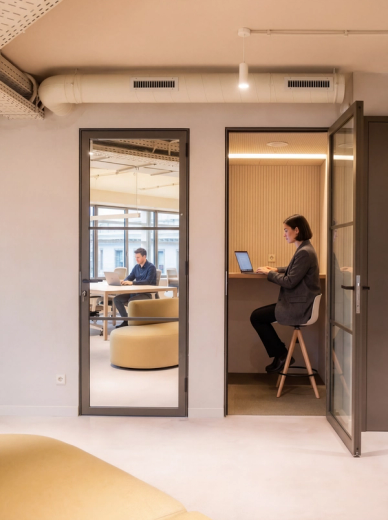 Phone booth Diputació Offices 303