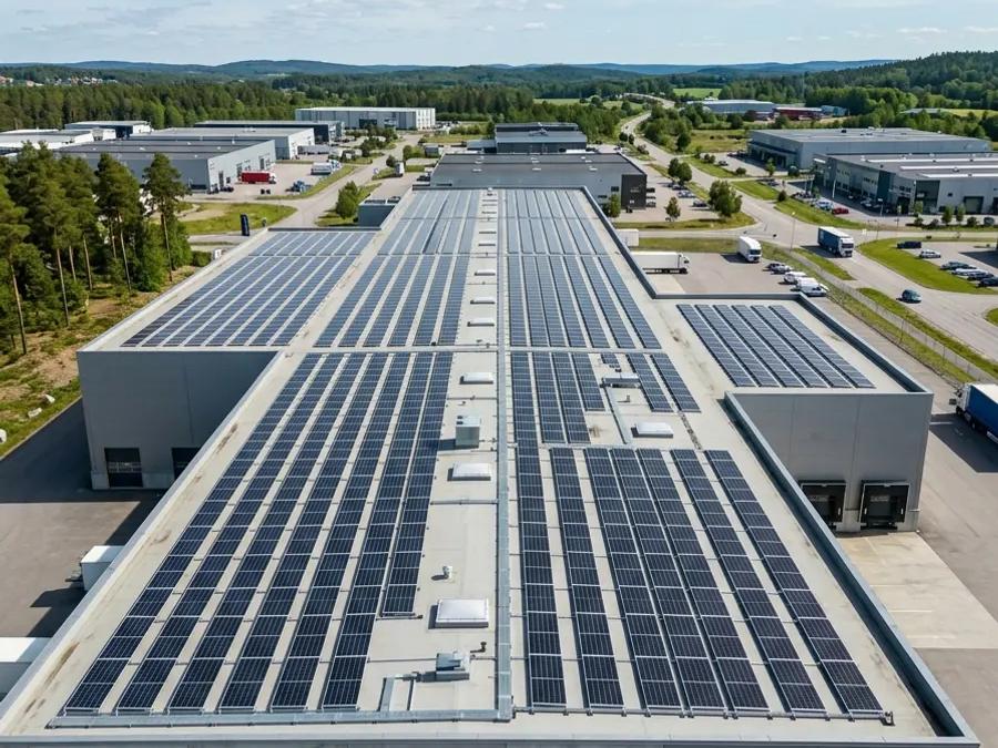 Solceller för företag och fastighetsägare