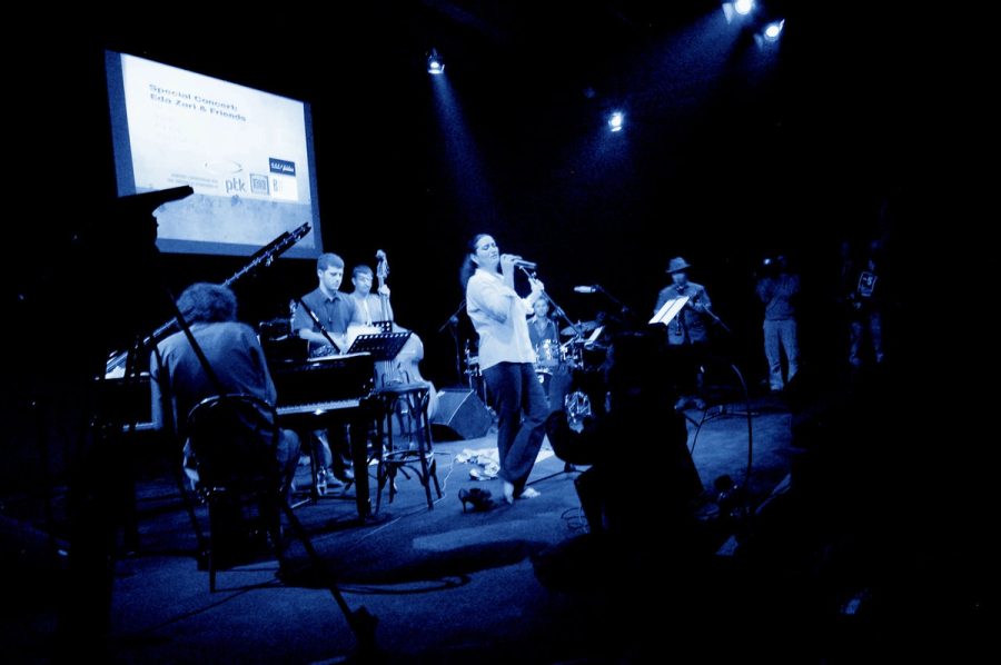 On stage · 03