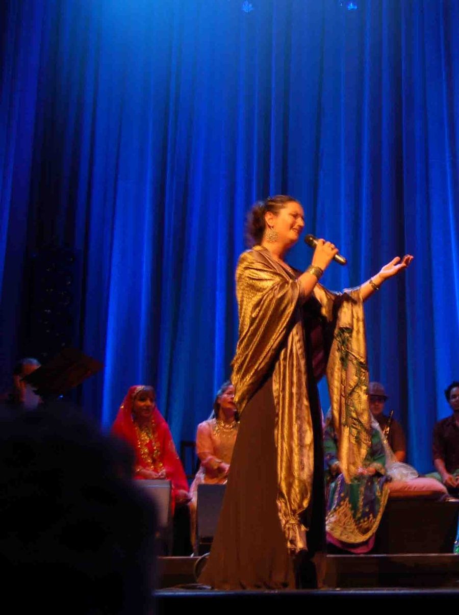 On stage · 09