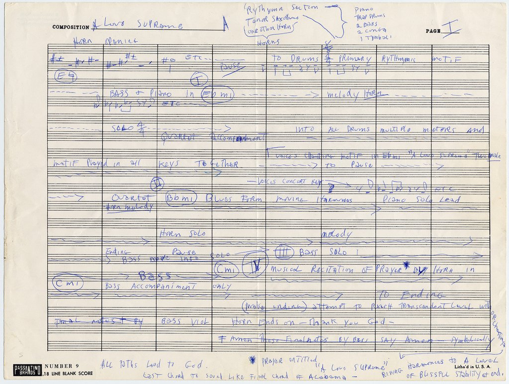 Jazz in the Liturgy — Soli Deo Gloria à la John Coltrane. By Eda Zari