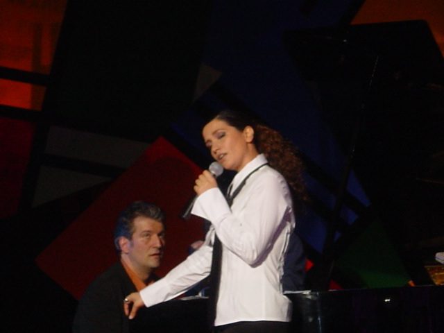 On stage · 35