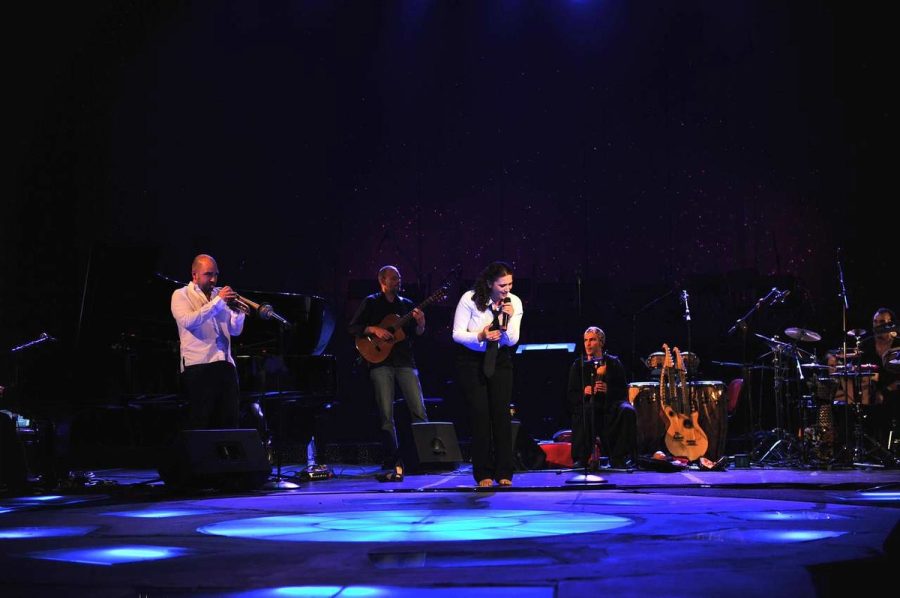 On stage · 42