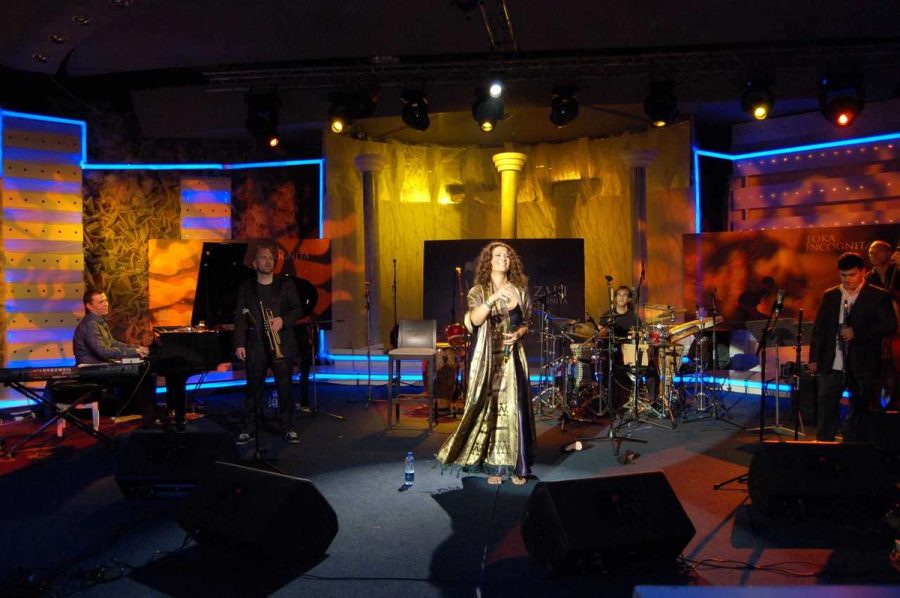 On stage · 48
