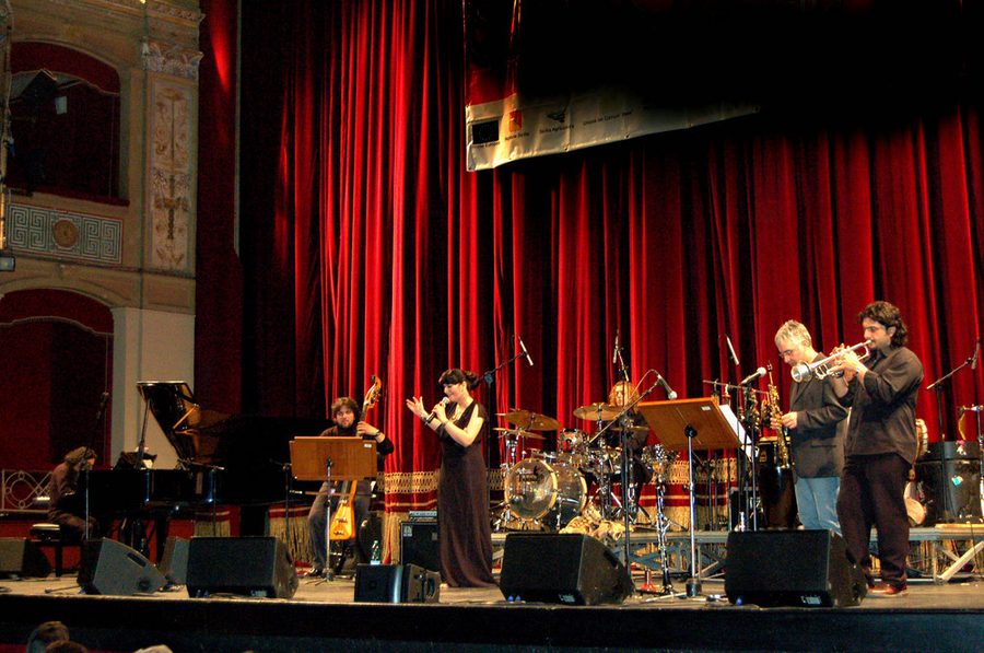 On stage · 54