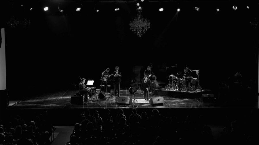 On stage · 57
