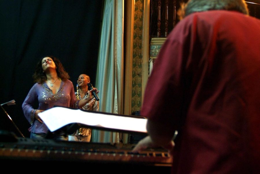 On stage · 62