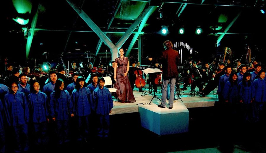 On stage · 65