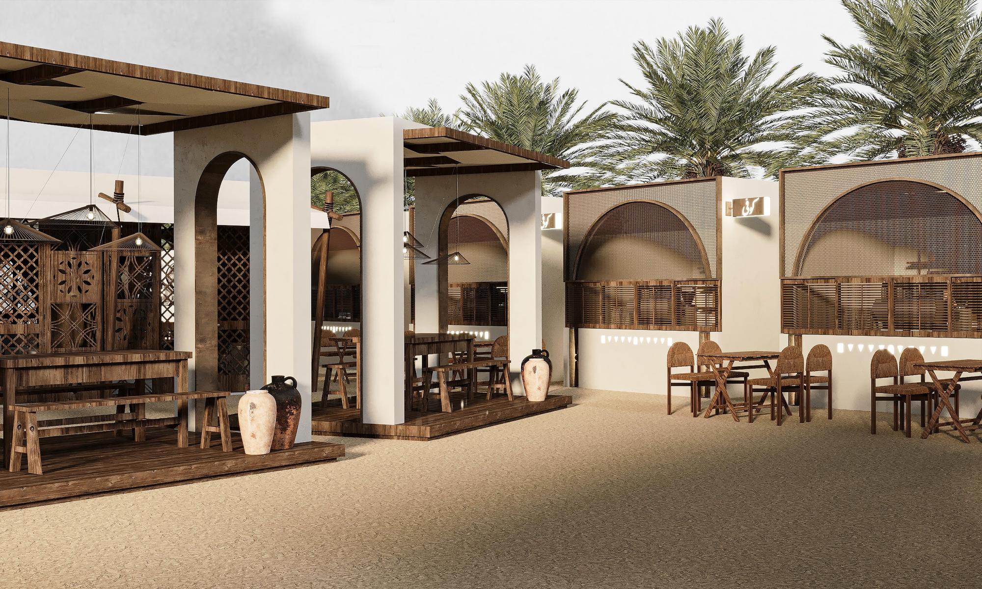 Dining pavilion