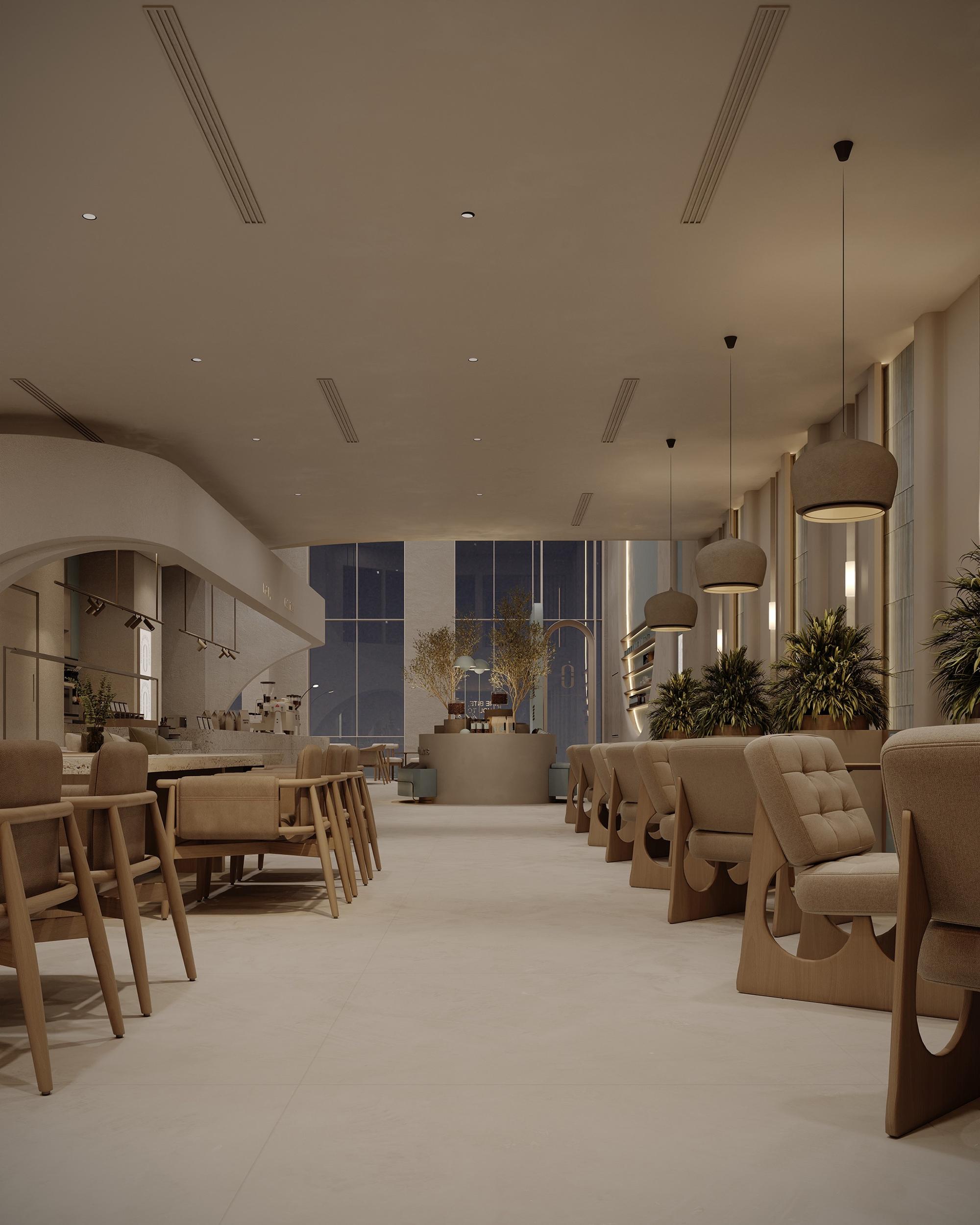 Lounge enfilade