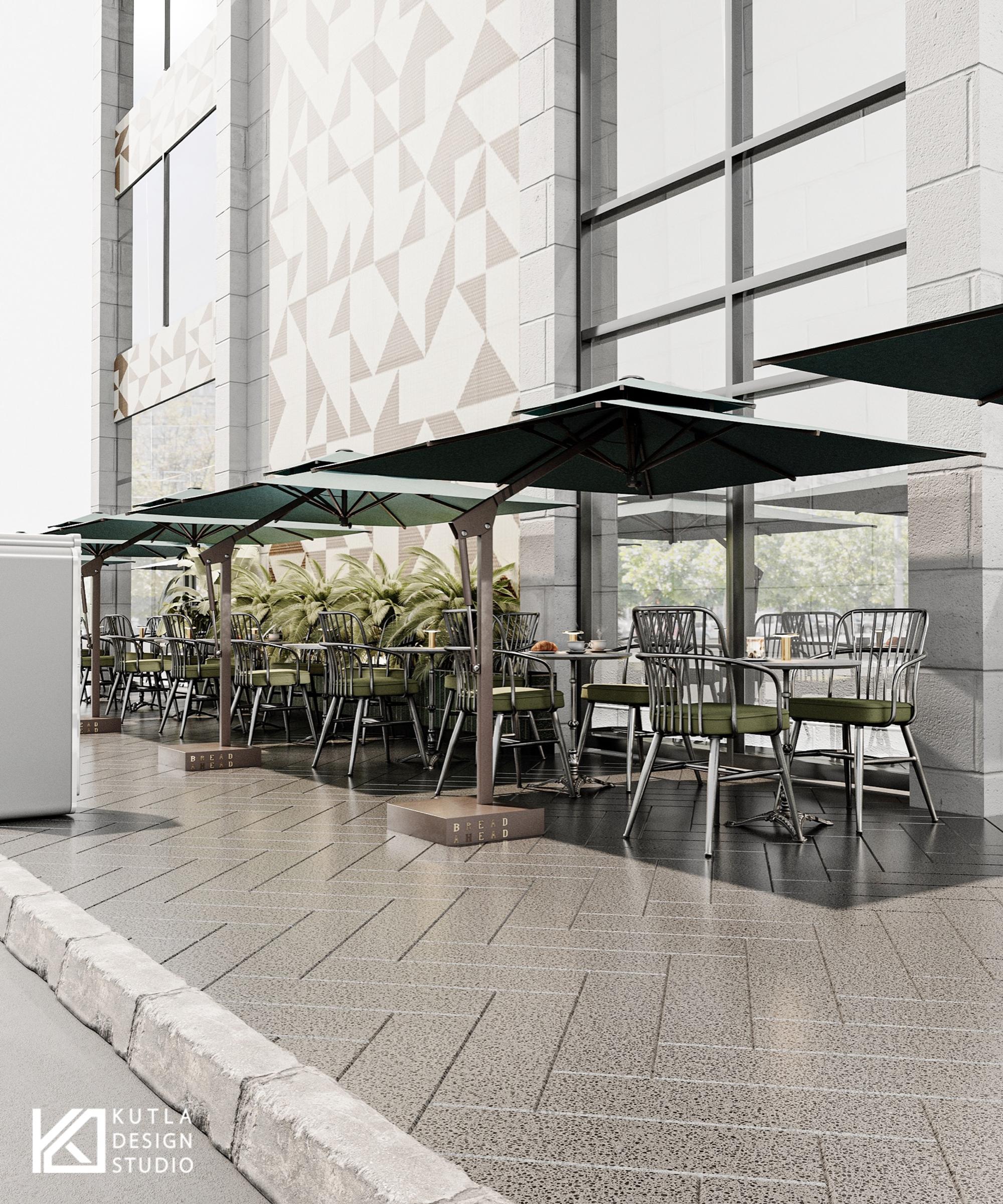 Street terrace