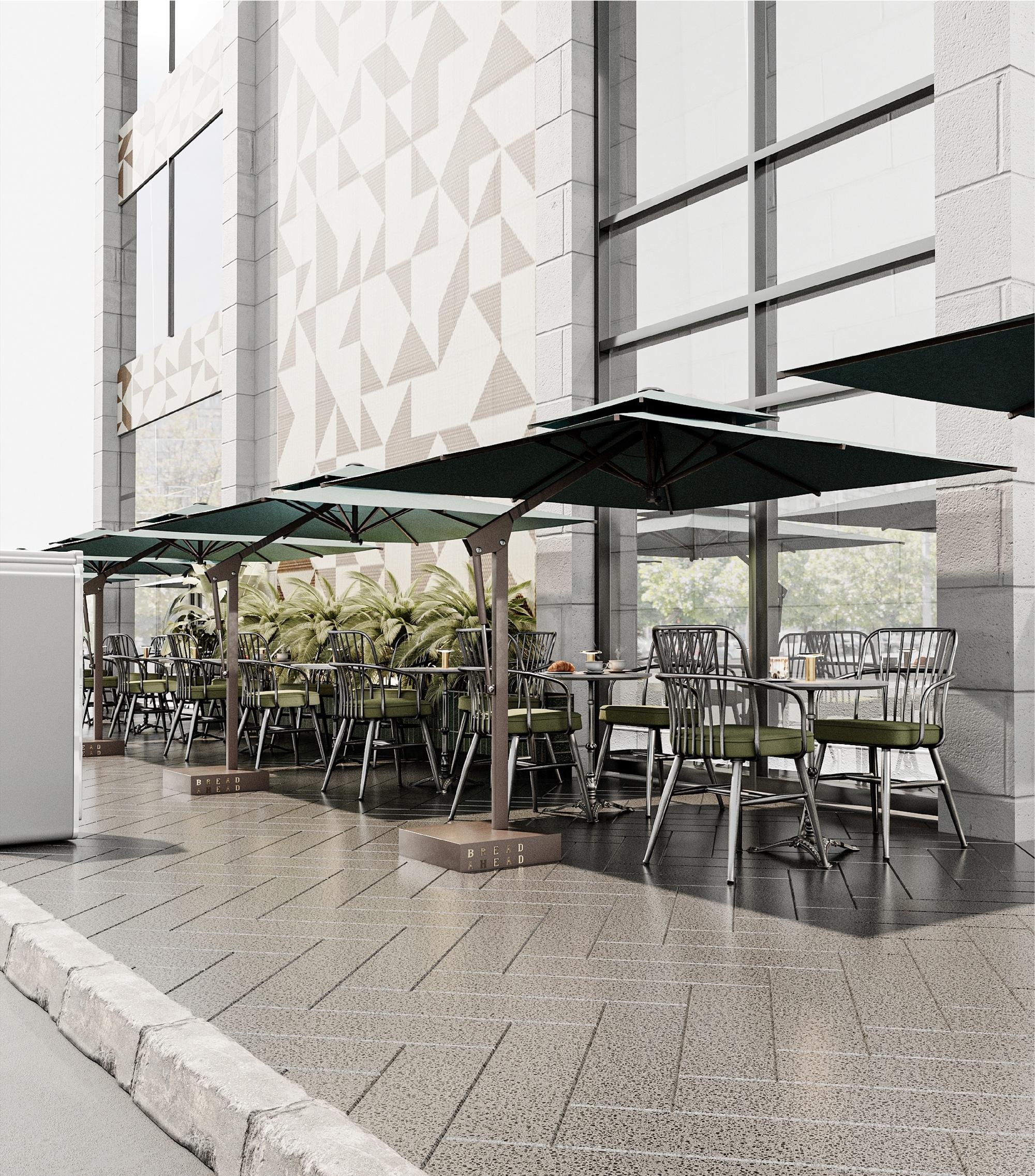 Terrace by day