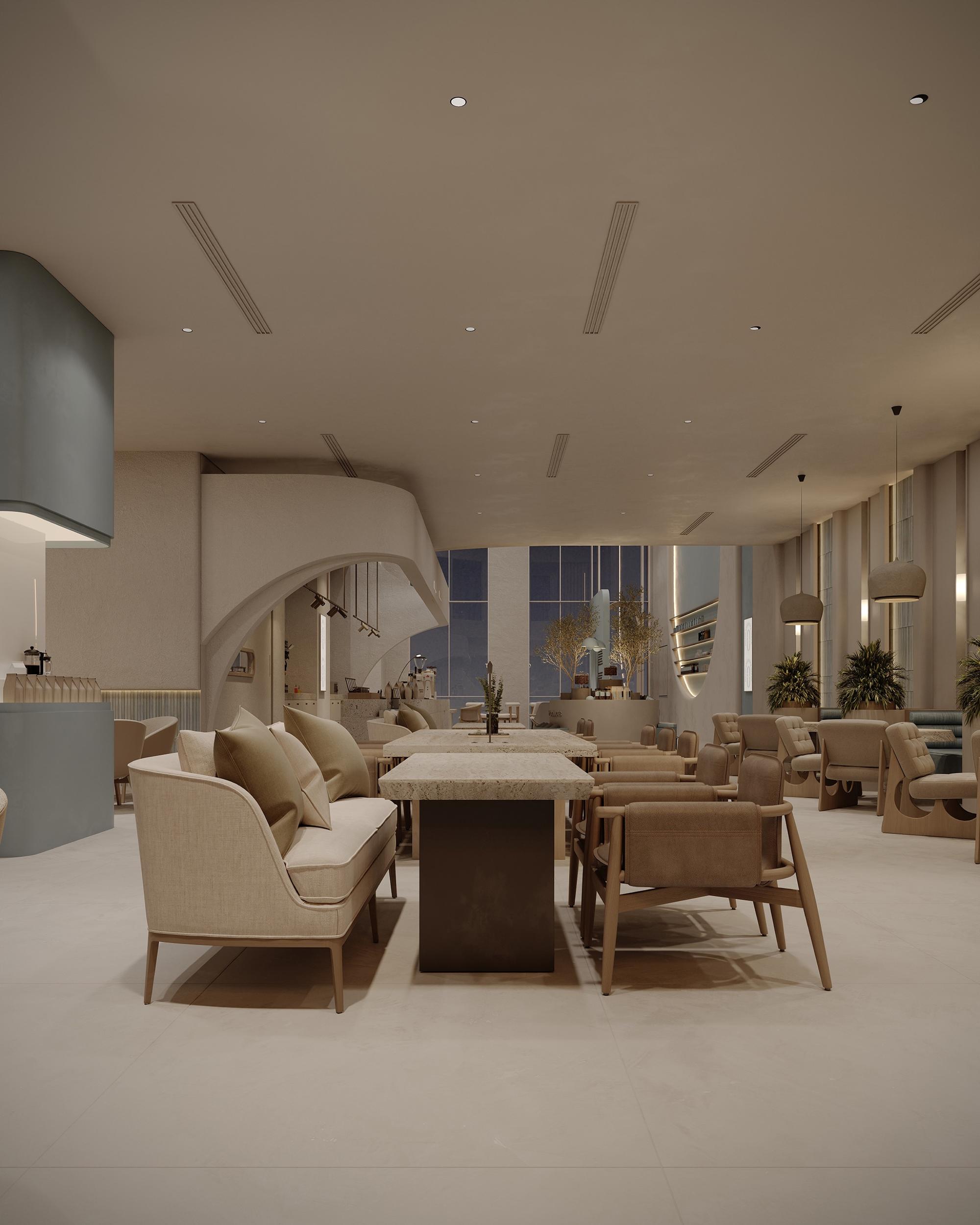 Upper lounge