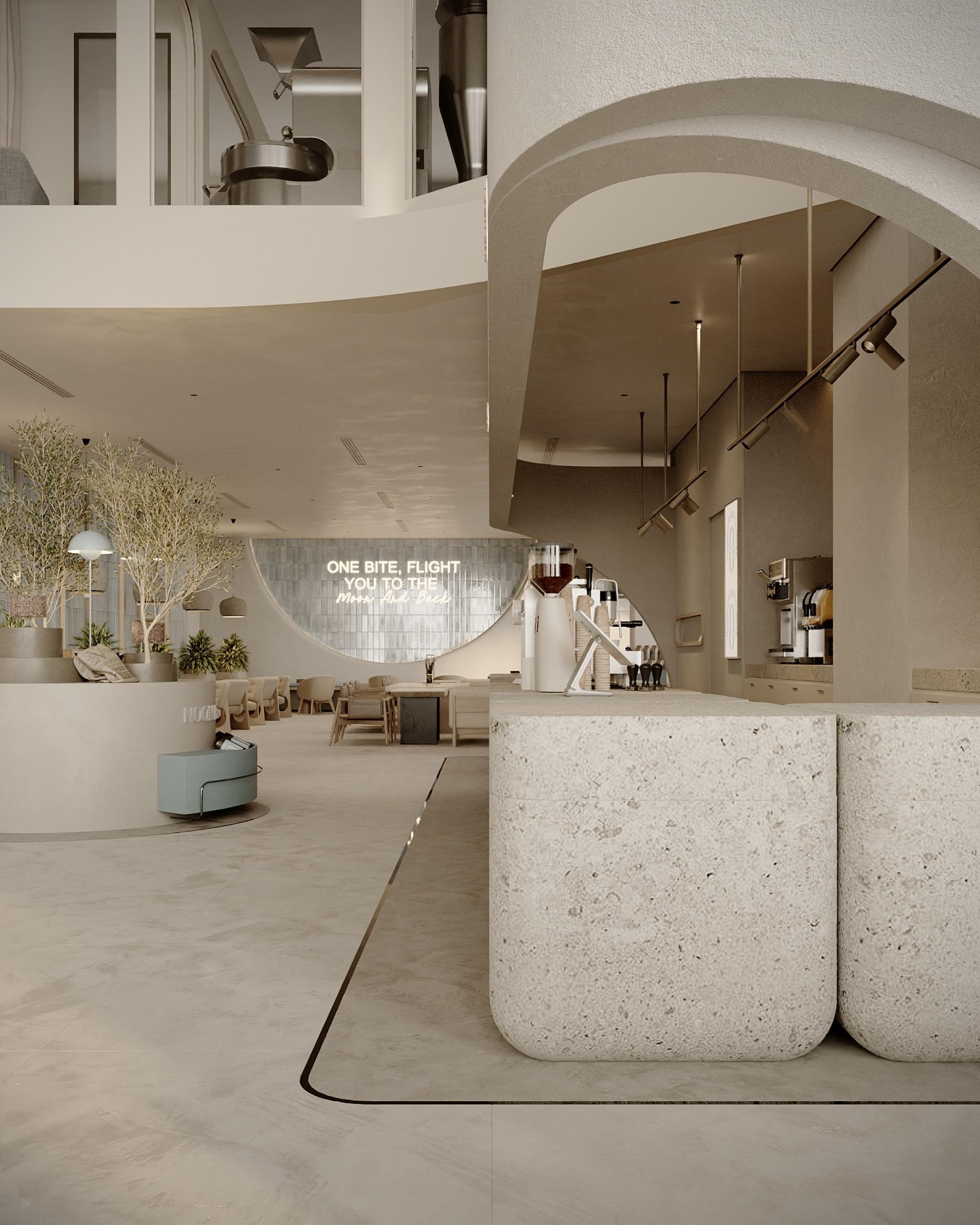 Terrazzo counter