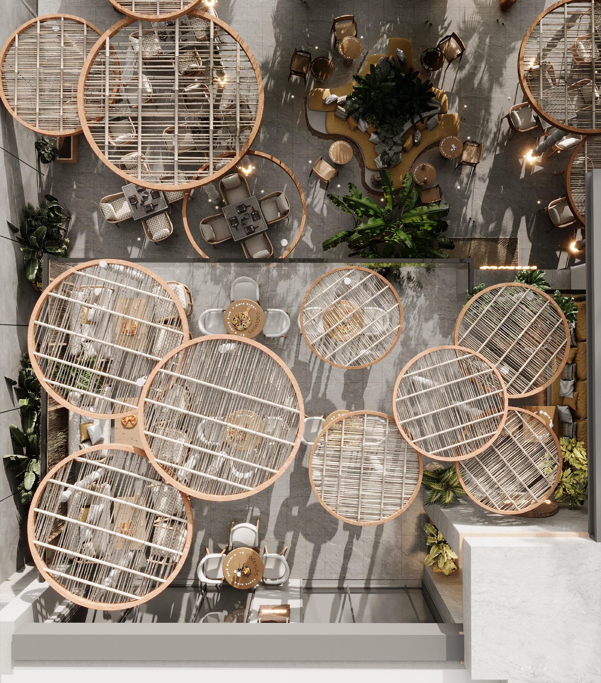 Rattan detail