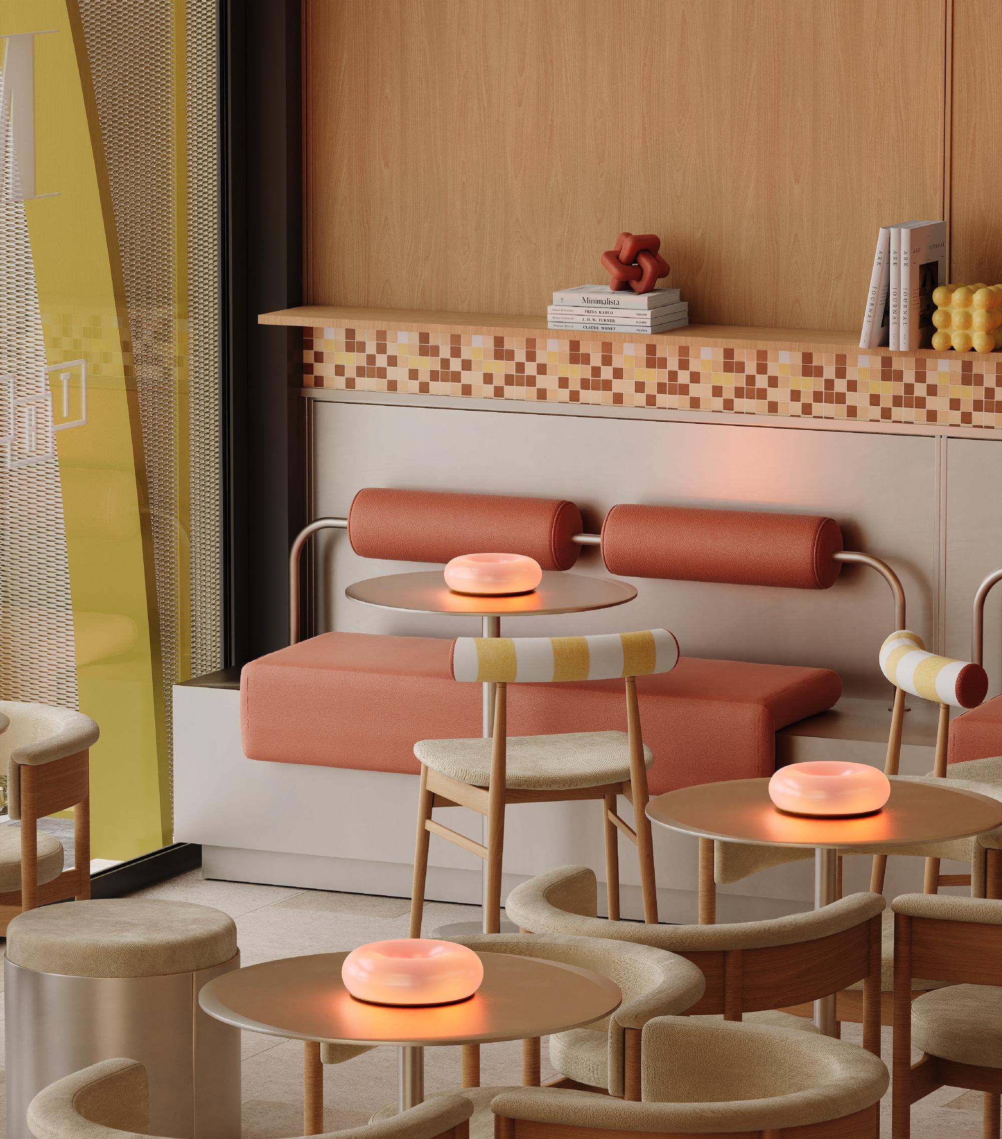 Banquette detail