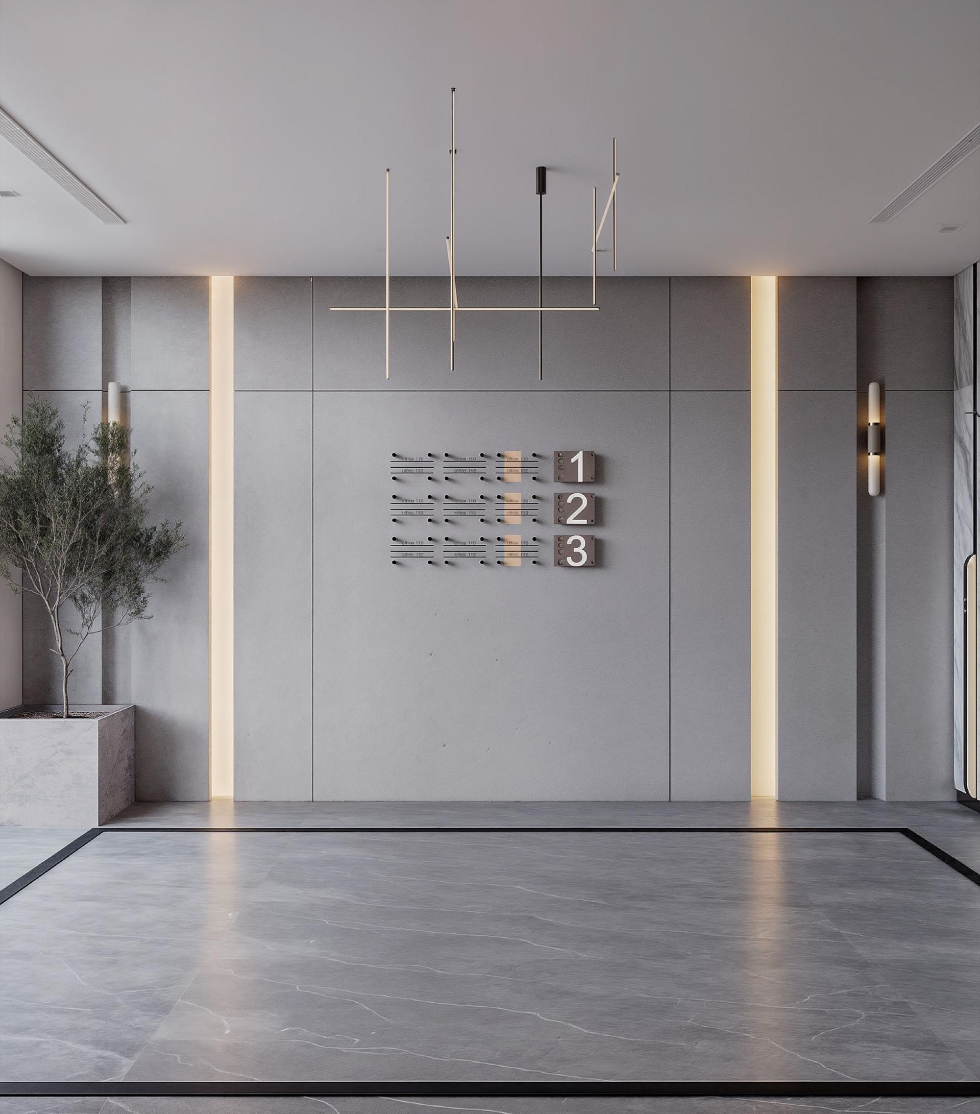Lift lobby