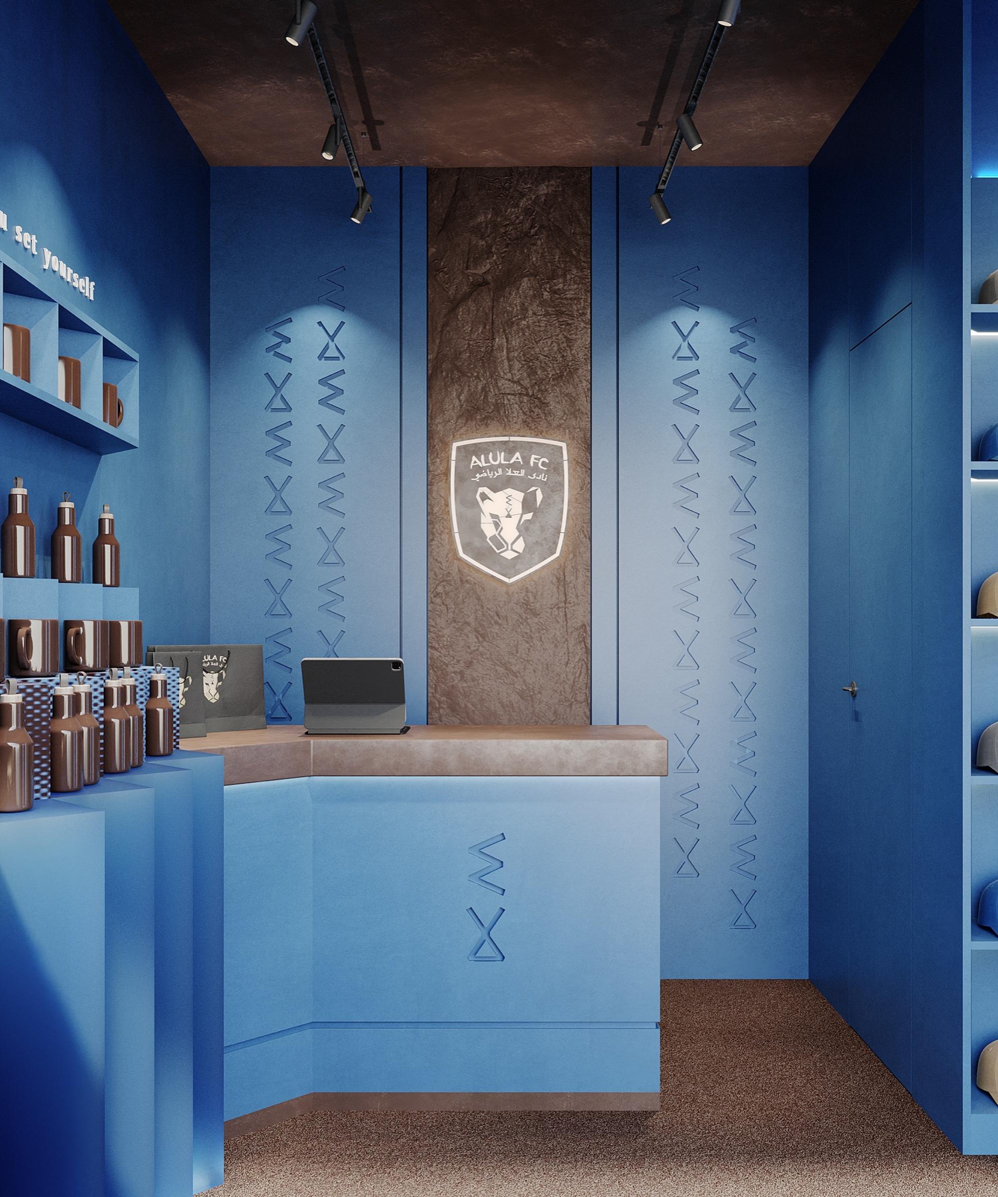 Reception counter