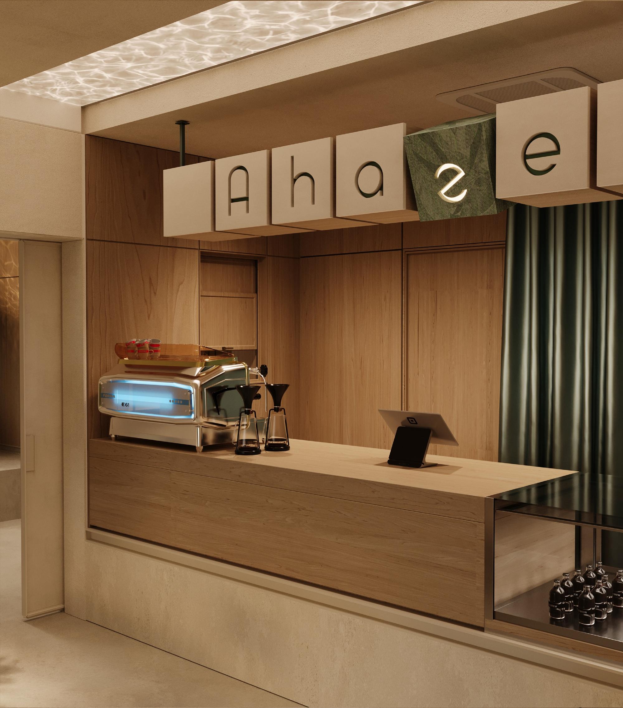 Coffee counter
