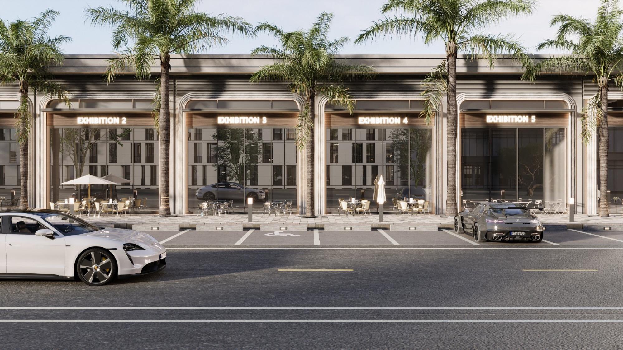 Facade by day