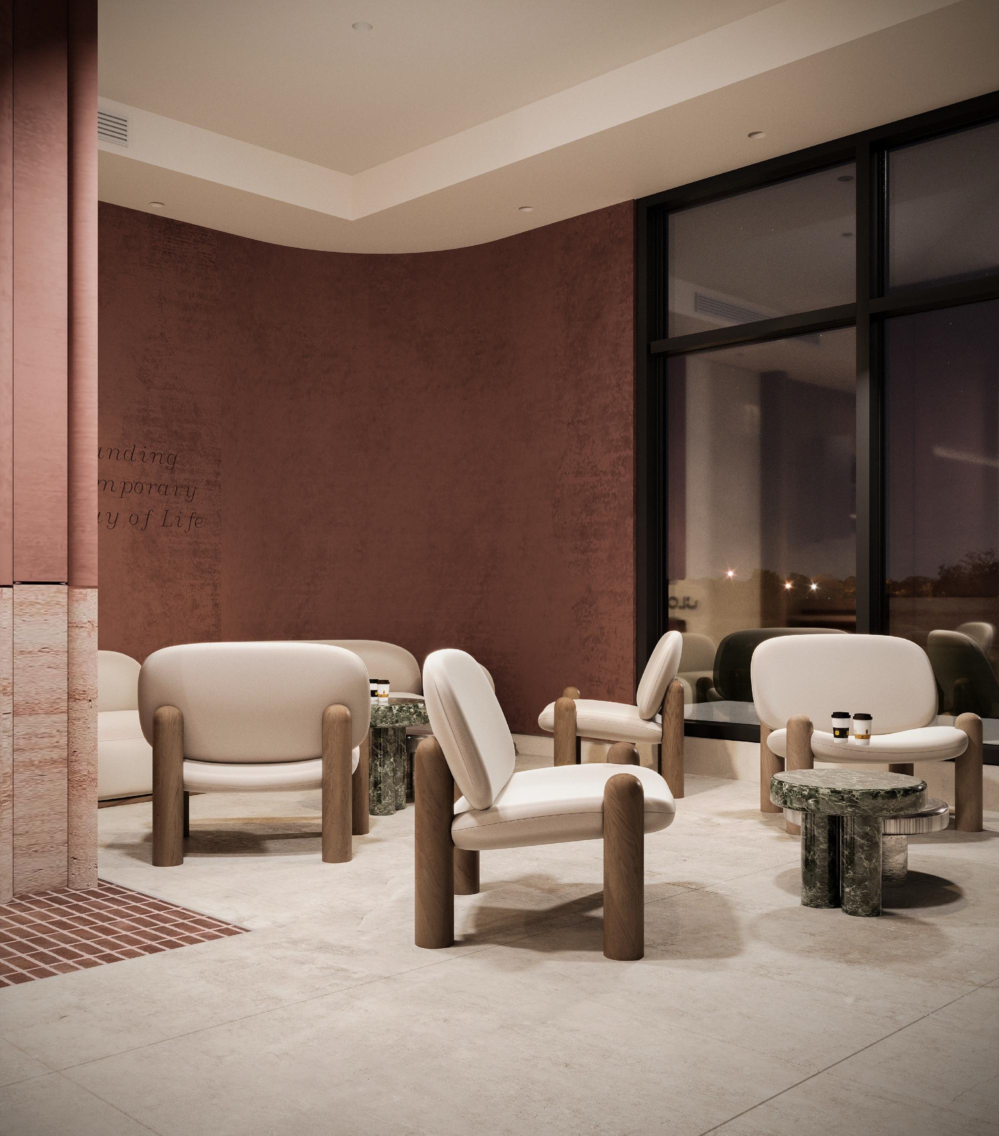 Terracotta lounge