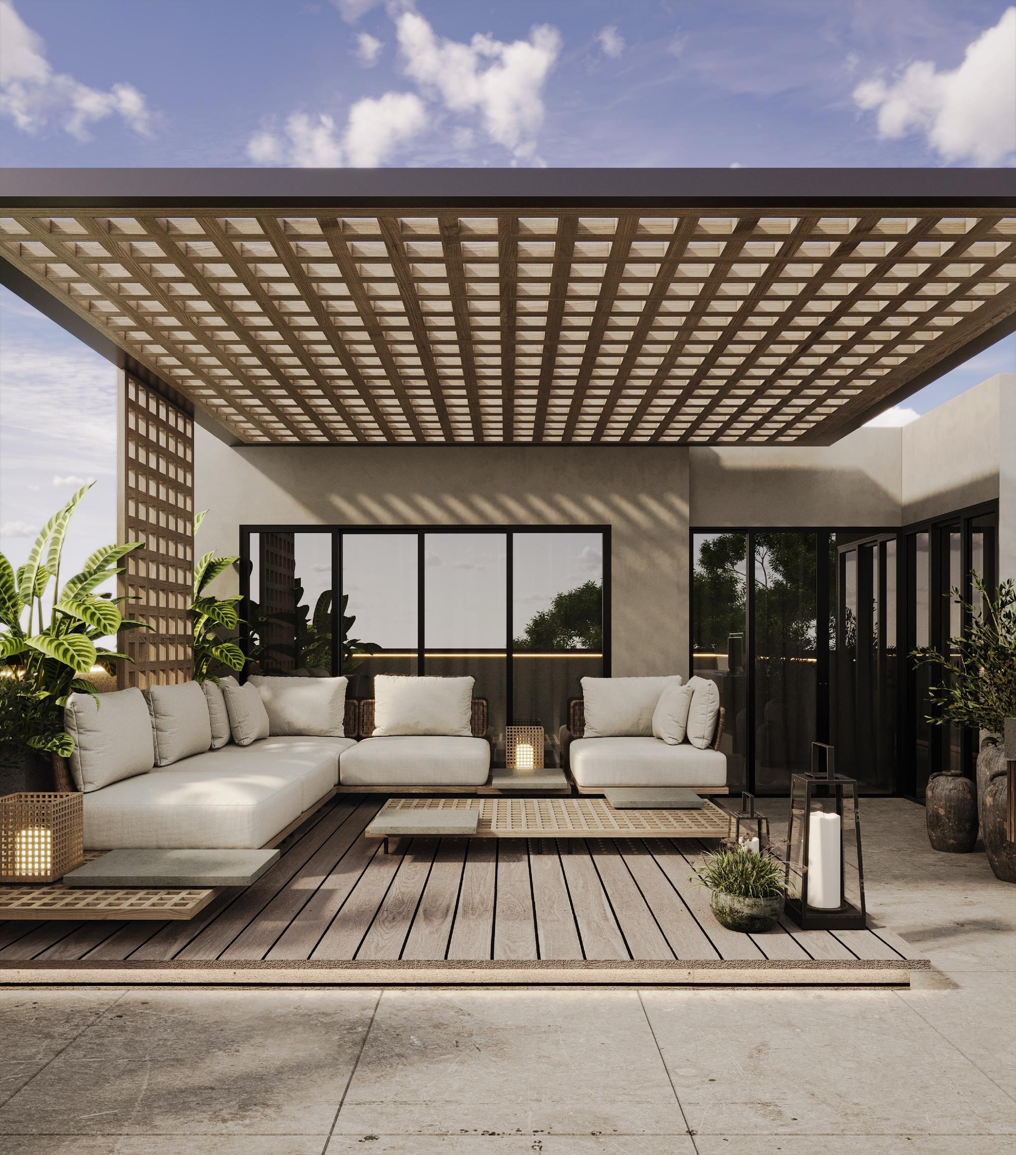 Pergola lounge