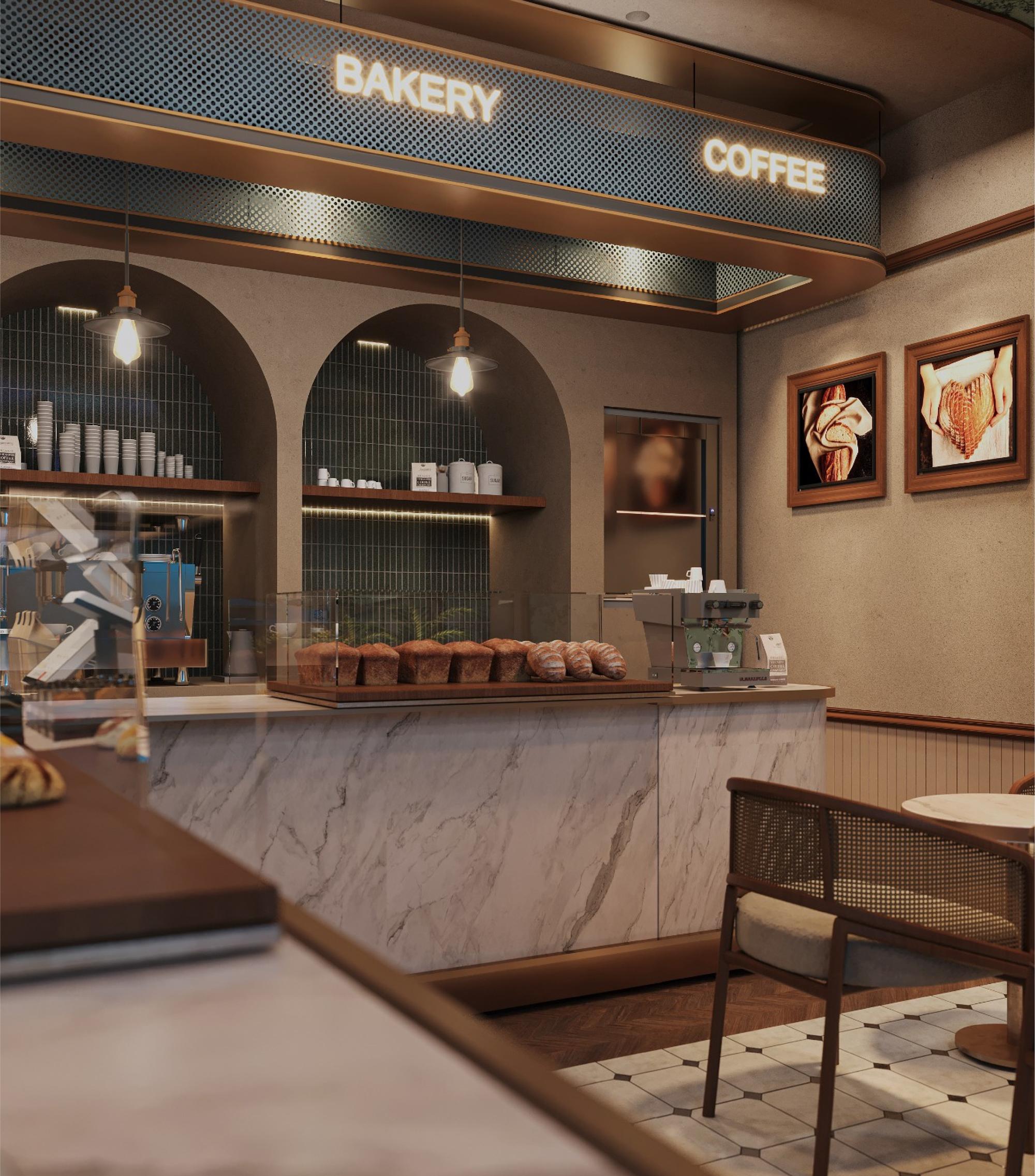 Bakery counter