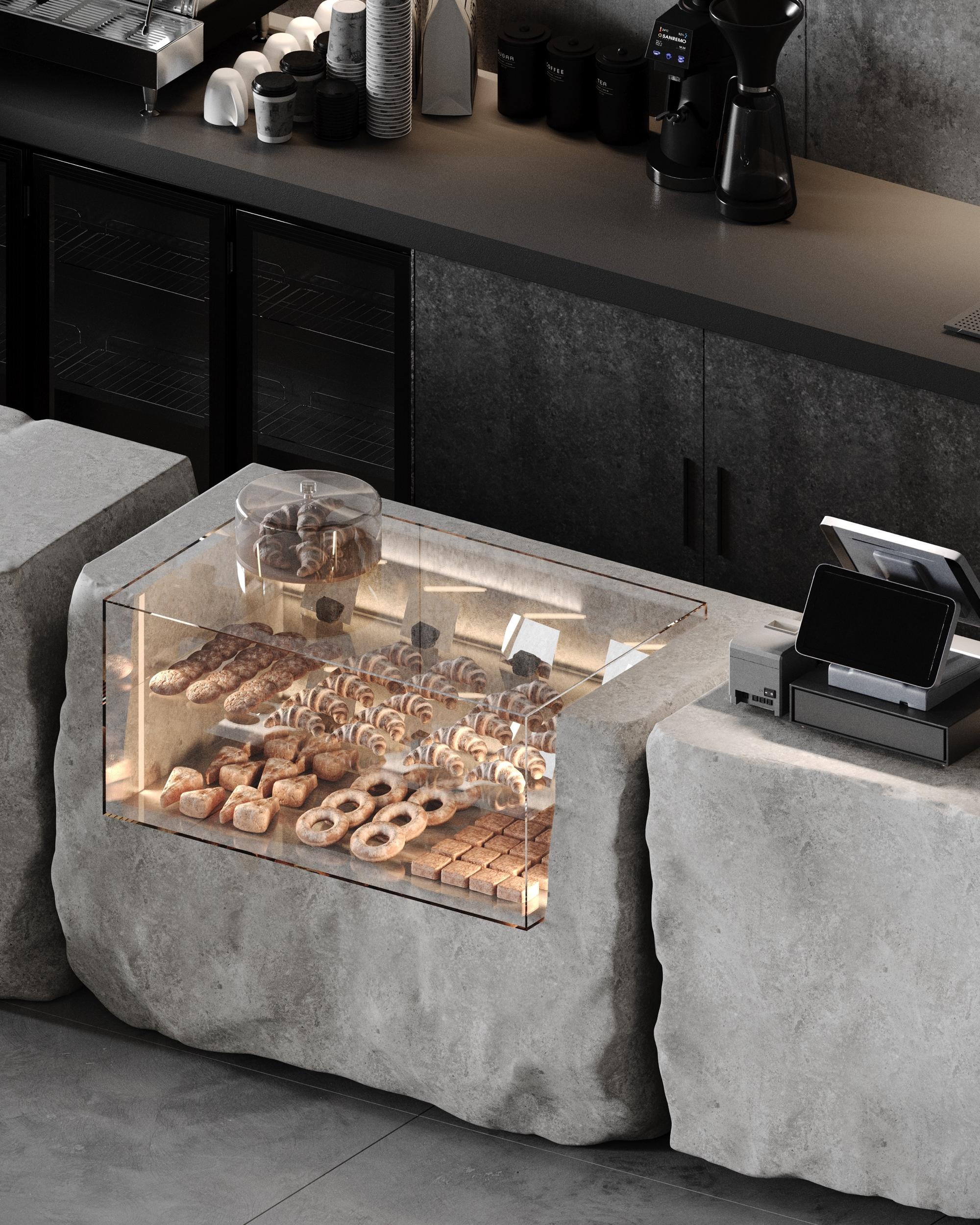Pastry display