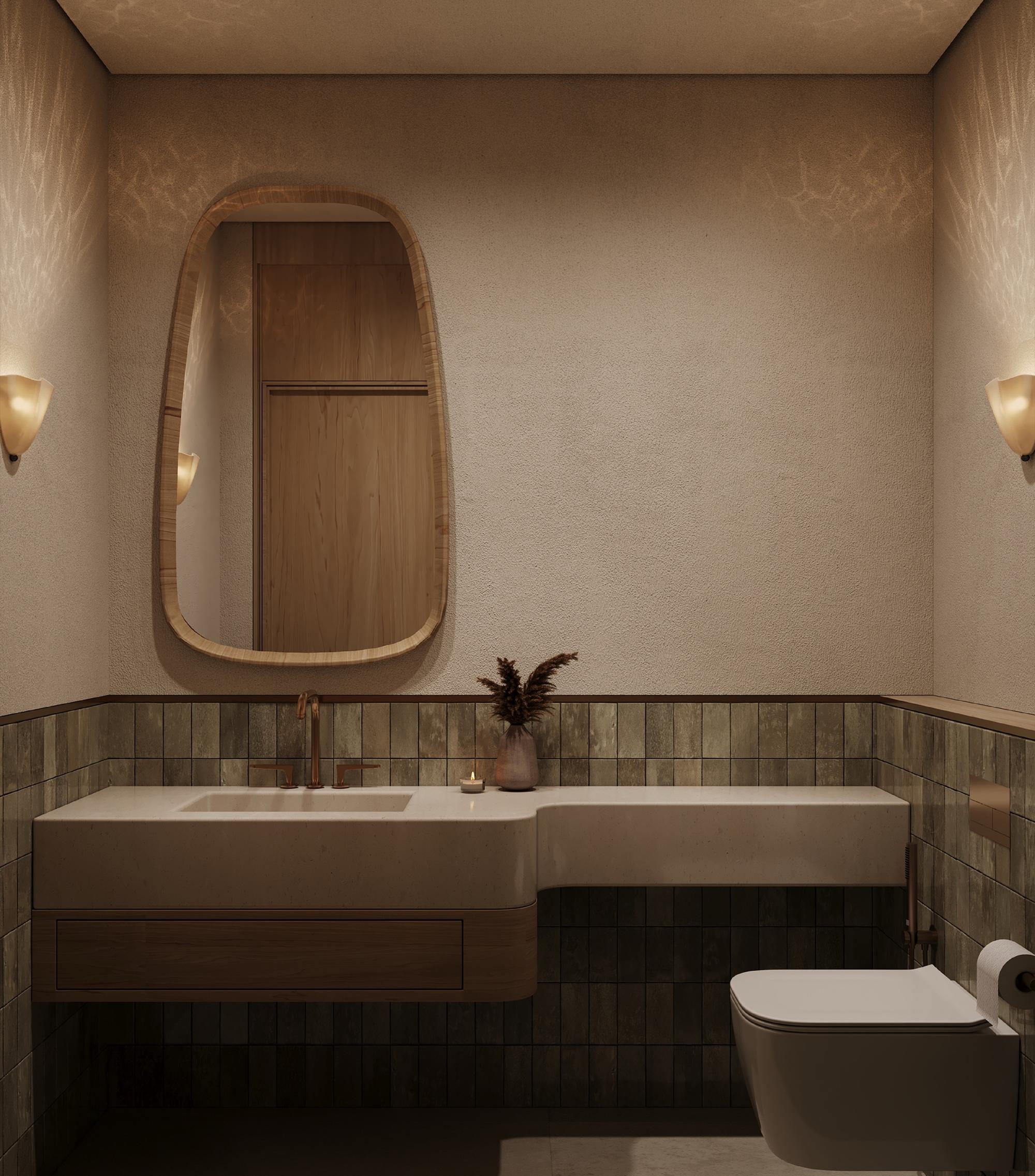 Restroom vanity