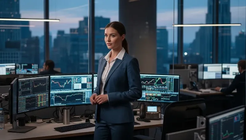 Caroline começou como trader júnior de ações em um grande banco, depois gerou milhões para um hedge fund