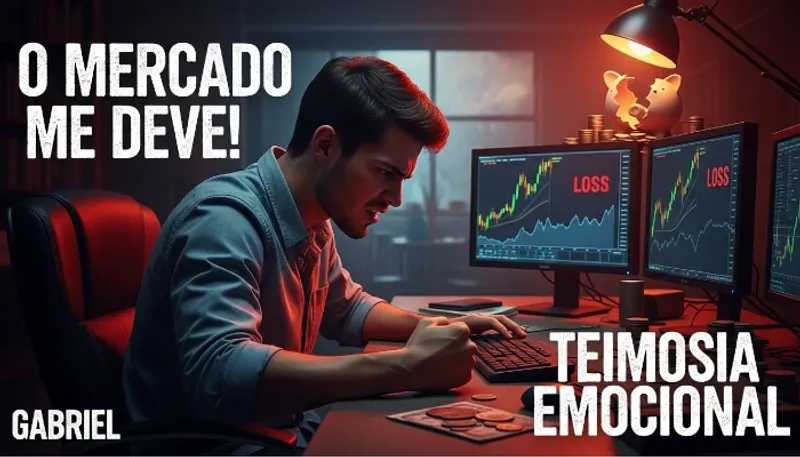 Gabriel em um dia de fúria não respeitou o gerenciamento de risco e perdeu feio