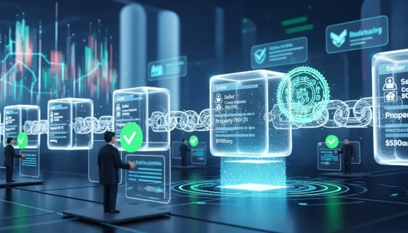 um registro de imóveis usando blockchain