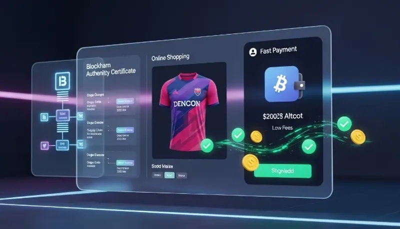 Comprando a camisa do seu time online usando altcoins