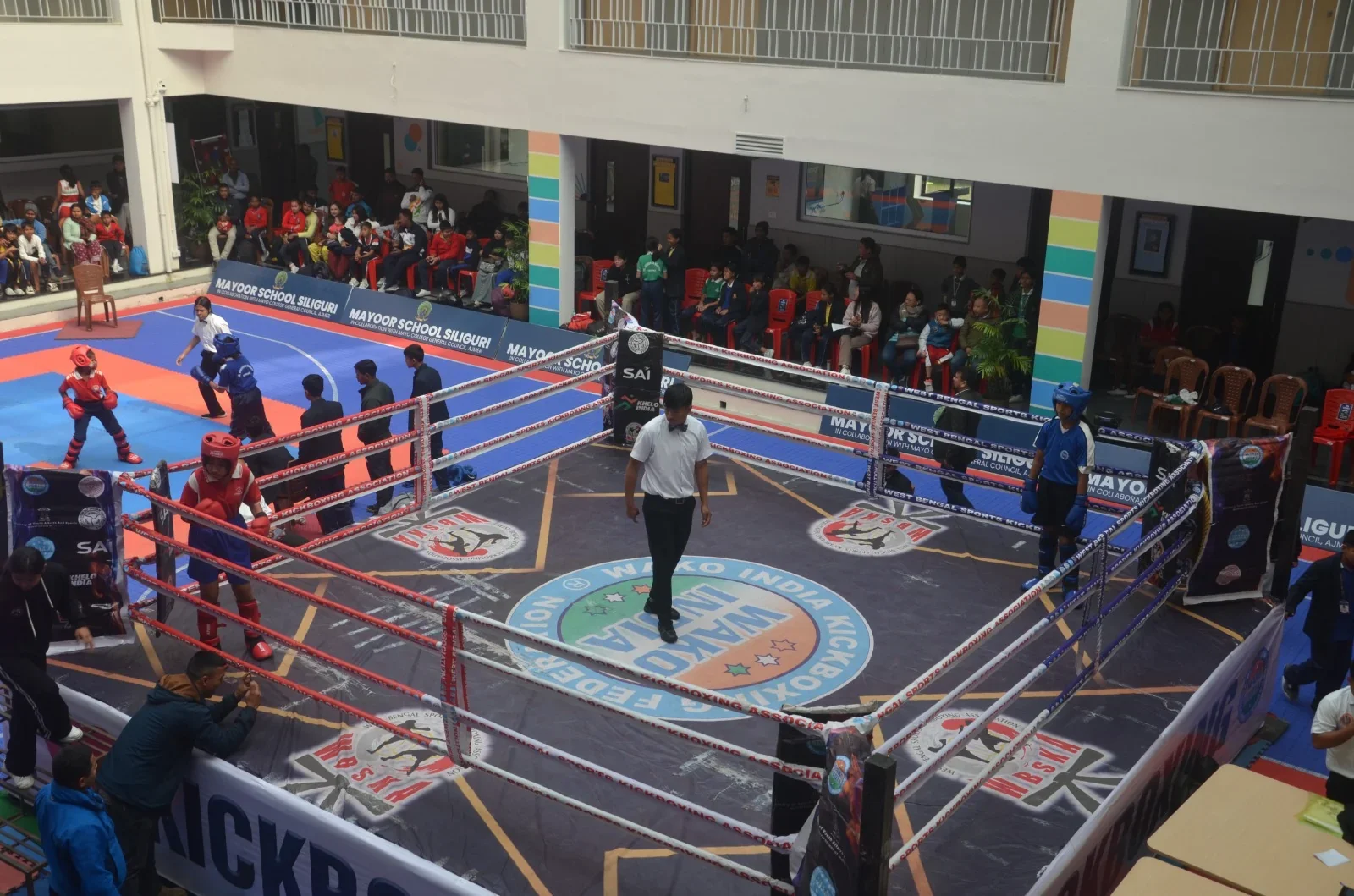 Indoor sports event