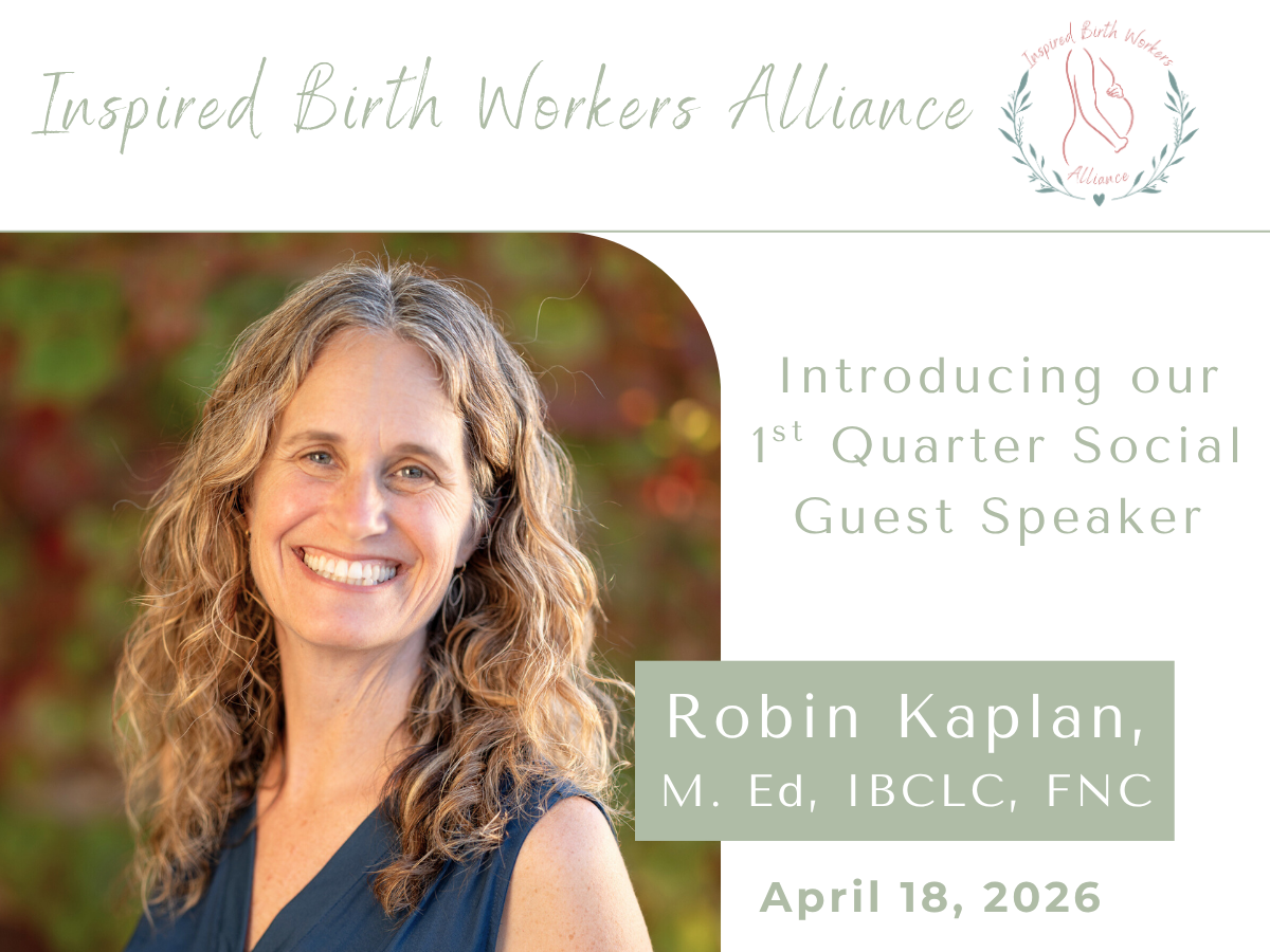 Robin Kaplan IBCLC lactation consultant headshot, guest speaker for Inspired Birth Workers Alliance event at AlignSD Wellness Center in San Diego on April 18, 2026.