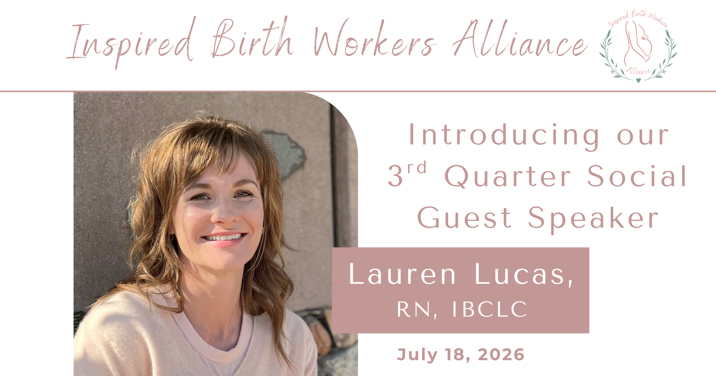Robin Kaplan IBCLC lactation consultant headshot, guest speaker for Inspired Birth Workers Alliance event at AlignSD Wellness Center in San Diego on April 18, 2026.