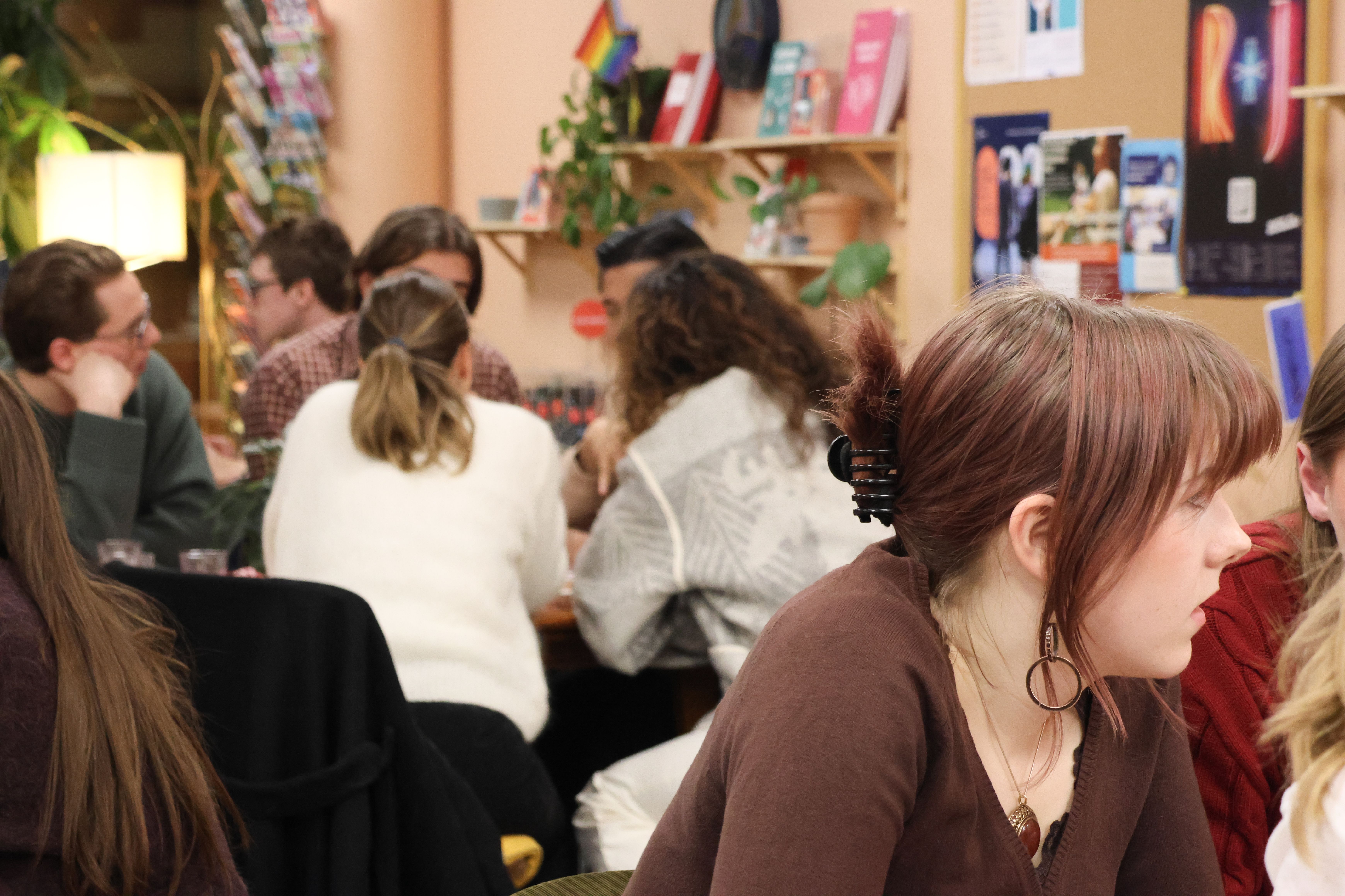 Ungdommer på quiz under arrangementet "Time to Move"